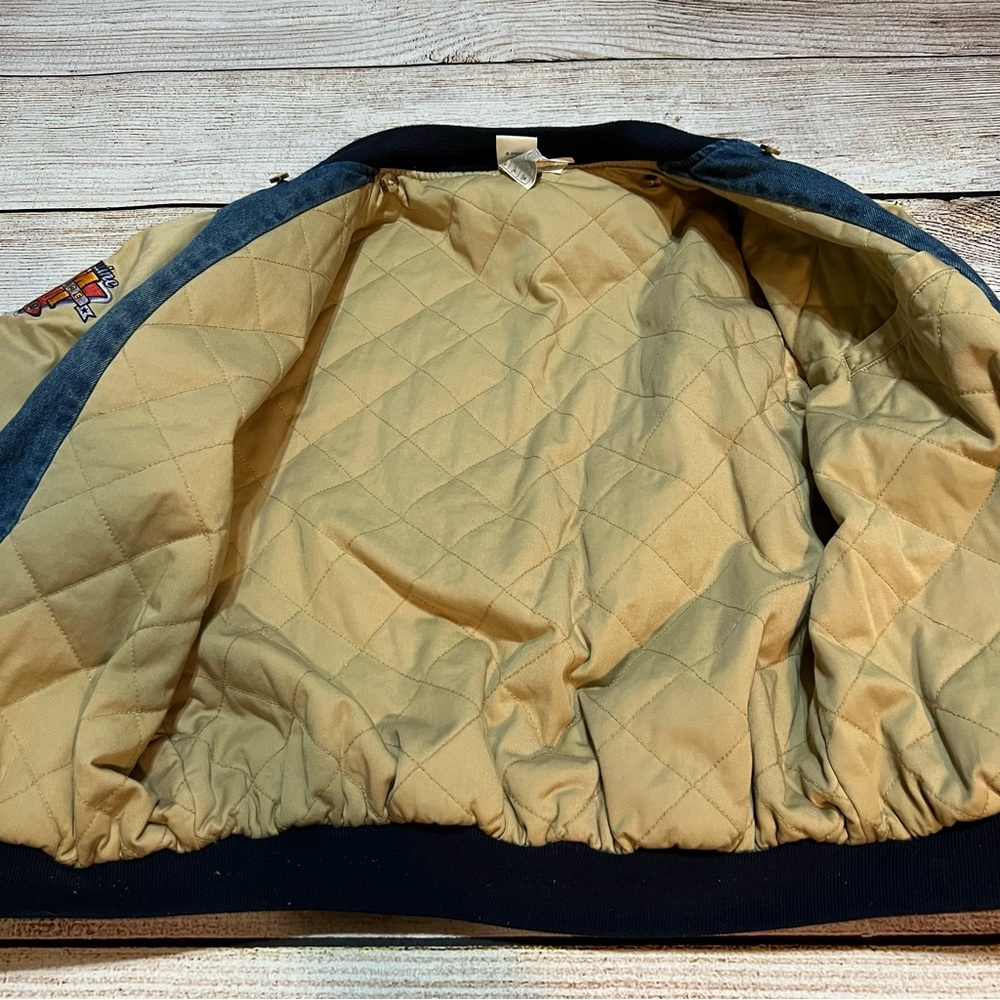 Vintage Disney Mickey Mouse Bomber Varsity Jacket - Picture 3 of 11